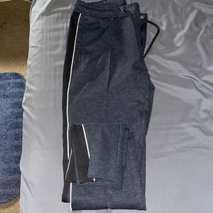 Navy Blue Slim Sweatpants